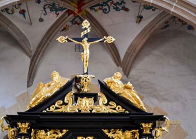 Im Dom zu Freiberg 69 Altar Dom St. Marien zu Freiberg