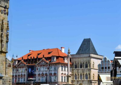 Palais Golz-Kinsky und Haus Zur steinernen Glocke am Altstädter Ring