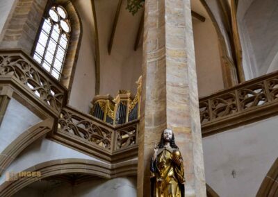 Im Dom zu Freiberg 95 Kleine Silbermann-Orgel Dom St. Marien zu Freiberg
