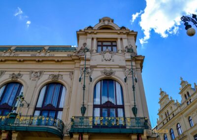Das Gemeindehaus (Obecní dum) in der Prager Altstadt 8 Gemeinde- oder Repräsentationshaus (Obecní dům) in der Prager Altstadt