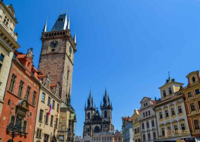 Altstädter Rathaus und Astronomische Uhr in Prag 10 Altstädter Rathaus in Prag