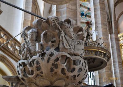 Im Dom zu Freiberg 83 Tulpenkanzel Dom St. Marien zu Freiberg