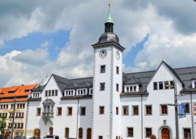 Rathaus Silberstadt Freiberg