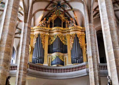 Im Dom zu Freiberg 88 Große Silbermann-Orgel Dom St. Marien zu Freiberg