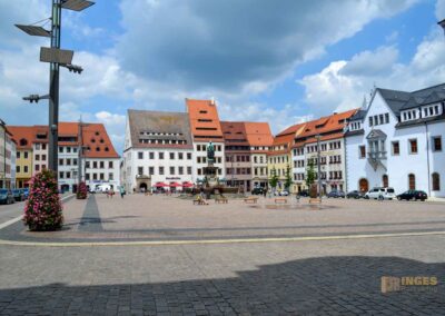 Obermarkt Silberstadt Freiberg