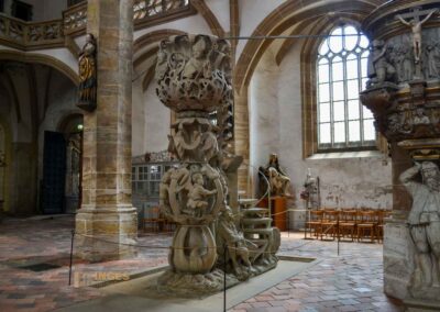 Im Dom zu Freiberg 79 Tulpenkanzel Dom St. Marien zu Freiberg