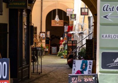 Karlsgasse in der Prager Altstadt