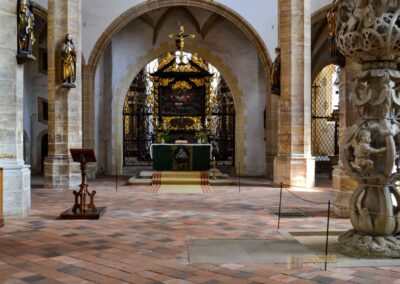 Im Dom zu Freiberg 65 Altar Dom St. Marien zu Freiberg