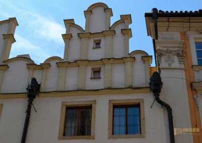 Auf dem Weg zur St. Ägidius Kirche (Kostel sv. Jiljí) in der Prager Altstadt