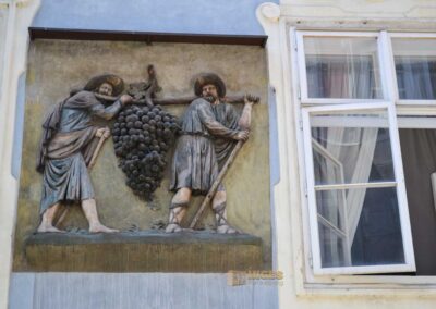 Auf dem Weg zur St. Ägidius Kirche (Kostel sv. Jiljí) in der Prager Altstadt
