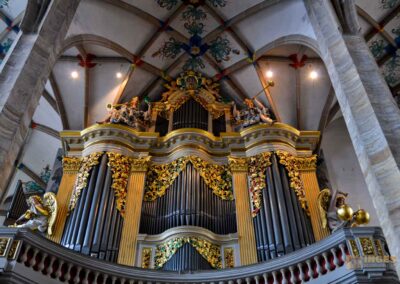 Im Dom zu Freiberg 89 Große Silbermann-Orgel Dom St. Marien zu Freiberg