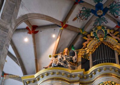 Im Dom zu Freiberg 92 Große Silbermann-Orgel Dom St. Marien zu Freiberg