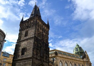 Das Gemeindehaus (Obecní dum) in der Prager Altstadt 2 Gemeinde- oder Repräsentationshaus (Obecní dům) in der Prager Altstadt
