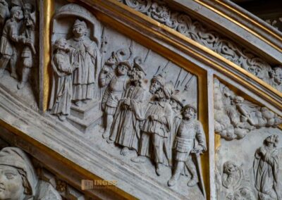 Im Dom zu Freiberg 77 Bergmannskanzel Dom St. Marien zu Freiberg