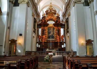Kirche Maria vom Siege (Kostel Panny Marie Vítězné) auf der Prager Kleinseite