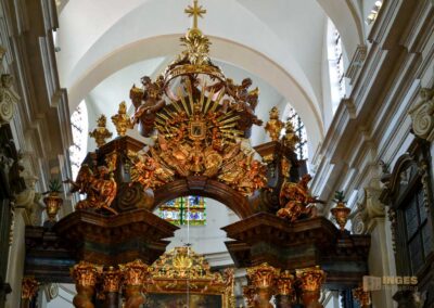 Kirche Maria vom Siege (Kostel Panny Marie Vítězné) auf der Prager Kleinseite