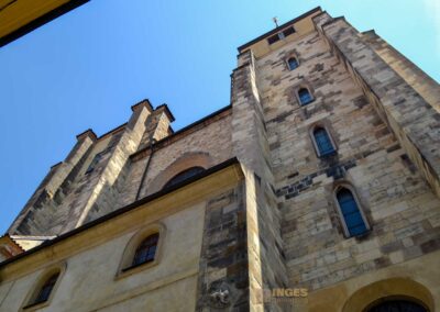 Die St. Ägidius Kirche (Kostel sv. Jiljí) in der Prager Altstadt