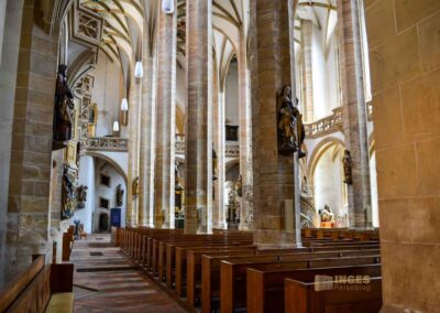Im Dom zu Freiberg 63 Langhaus Dom St. Marien zu Freiberg