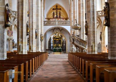 Im Dom zu Freiberg 59 Altar Dom St. Marien zu Freiberg