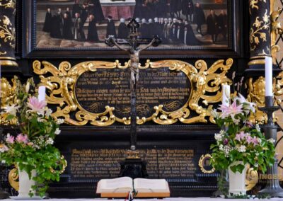 Im Dom zu Freiberg 68 Altar Dom St. Marien zu Freiberg