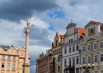 Gebäude am Altstädter Ring in der Prager Altstadt