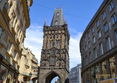 Pulverturm am Gemeindehaus in der Prager Altstadt