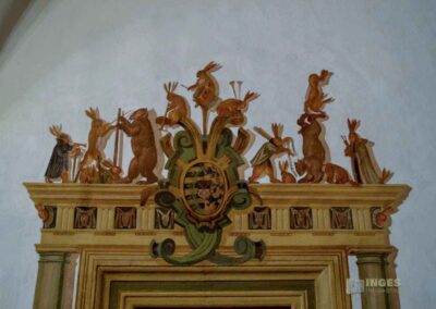 Hasensaal auf Schloss Augustusburg