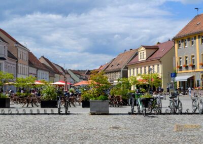Marktplatz in Lübbenau im Spreewald
