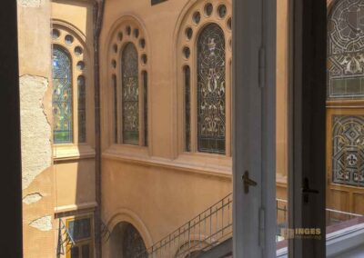 Das Abenteuer Prag beginnt - ein Erlebnisbericht 4 Blick zur Jerusalem Synagoge