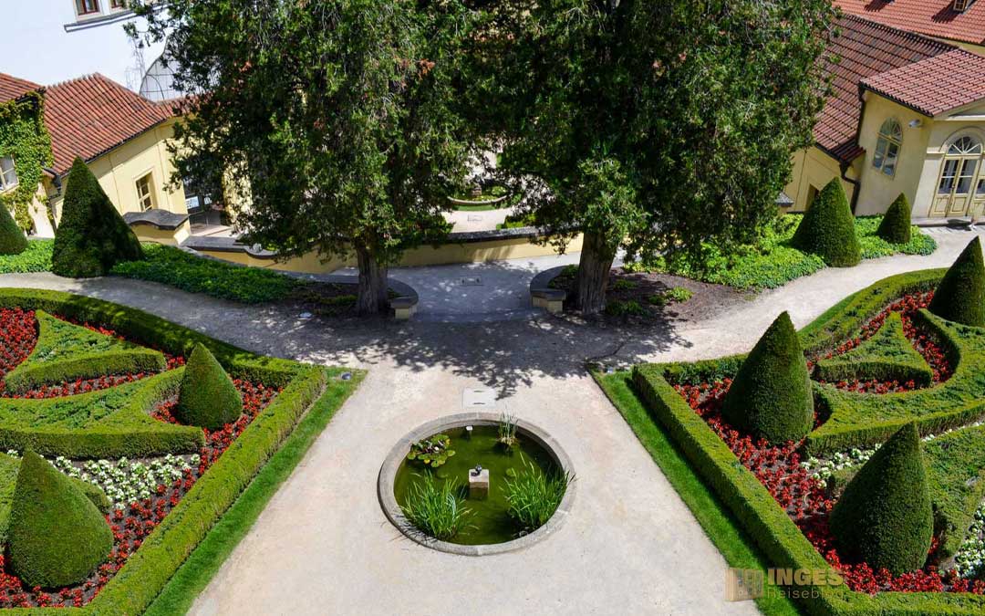 Vrtba-Garten (Vrtbovská zahrada) auf der Prager Kleinseite