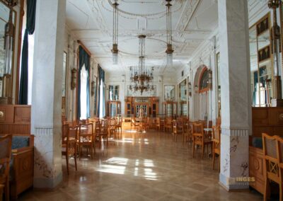 Das Gemeindehaus (Obecní dum) in der Prager Altstadt 21 Die Konditorei im Gemeindehaus in Prag