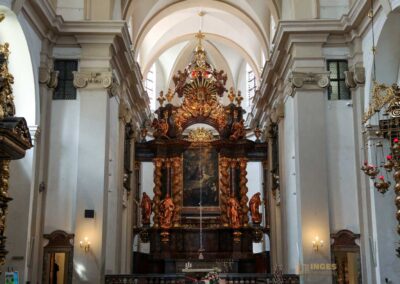Kirche Maria vom Siege (Kostel Panny Marie Vítězné) auf der Prager Kleinseite