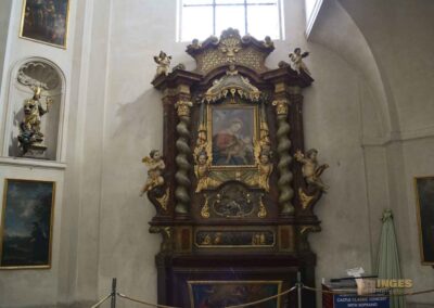 Johannes-Nepomuk-Kapelle in der St.-Georgs-Basilika auf der Prager Burg