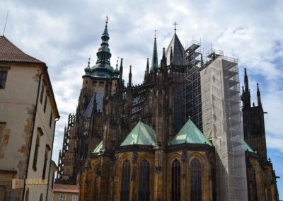 Im Veitsdom in Prag 93 Veitsdom in Prag