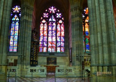 Die Seitenkapellen im Veitsdom in Prag 1 Seitenkapellen im Veitsdom in Prag