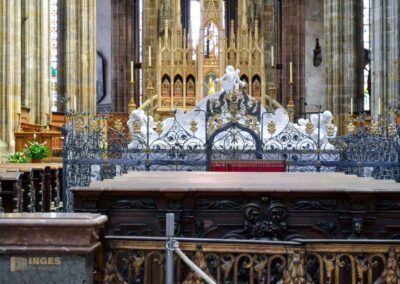 Im Veitsdom in Prag 45 Habsburger Mausoleum im Veitsdom in Prag