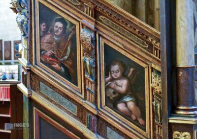 Im Veitsdom in Prag 76 Kanzel im Veitsdom in Prag