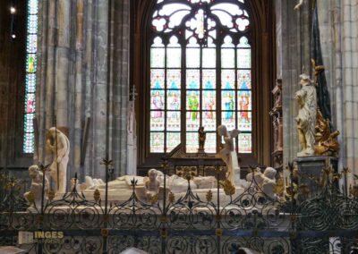 Im Veitsdom in Prag 46 Habsburger Mausoleum im Veitsdom in Prag