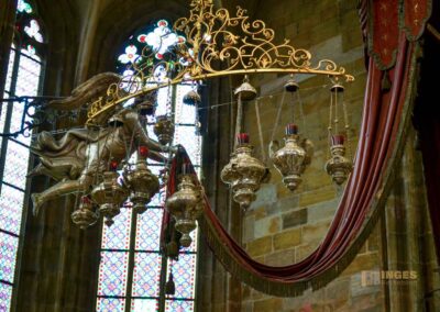 Grabmal des Hl. Johannes Nepomuk im St. Veits Dom in Prag