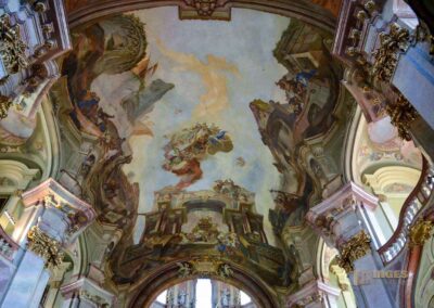 In der St.-Nikolaus-Kirche auf der Prager Kleinseite 52 Deckengemälde in der St.-Nikolaus-Kirche auf der Prager Kleinseite