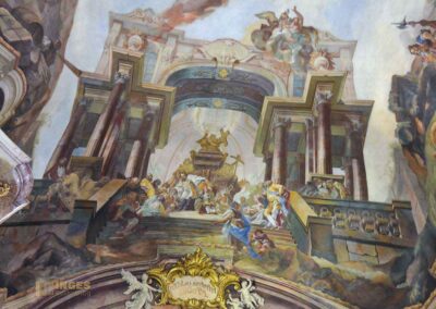 In der St.-Nikolaus-Kirche auf der Prager Kleinseite 53 Deckengemälde in der St.-Nikolaus-Kirche auf der Prager Kleinseite