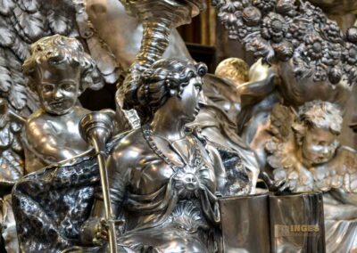 Grabmal des Hl. Johannes Nepomuk im St. Veits Dom in Prag