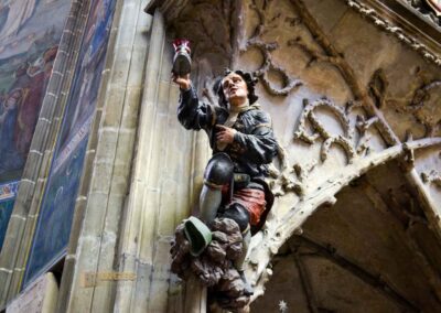 Im Veitsdom in Prag 59 königliches Oratorium im Veitsdom in Prag