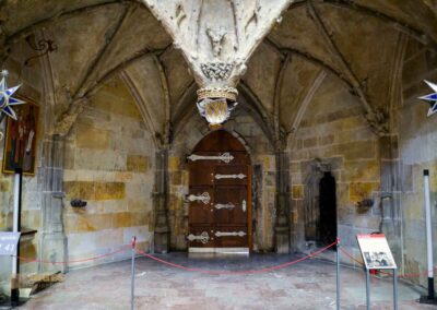 Im Veitsdom in Prag 60 königliches Oratorium im Veitsdom in Prag