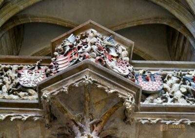 Im Veitsdom in Prag 58 königliches Oratorium im Veitsdom in Prag