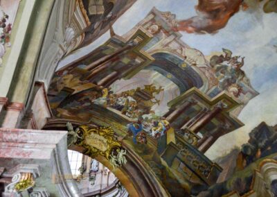 In der St.-Nikolaus-Kirche auf der Prager Kleinseite 55 Deckengemälde in der St.-Nikolaus-Kirche auf der Prager Kleinseite