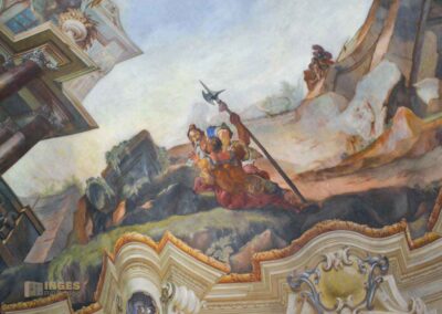 In der St.-Nikolaus-Kirche auf der Prager Kleinseite 57 Deckengemälde in der St.-Nikolaus-Kirche auf der Prager Kleinseite