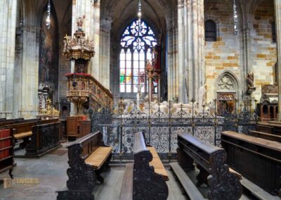 Im Veitsdom in Prag 44 Habsburger Mausoleum im Veitsdom in Prag