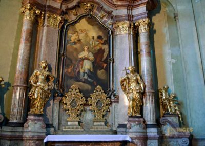 In der St.-Nikolaus-Kirche auf der Prager Kleinseite 11 St.-Nikolaus-Kirche auf der Prager Kleinseite