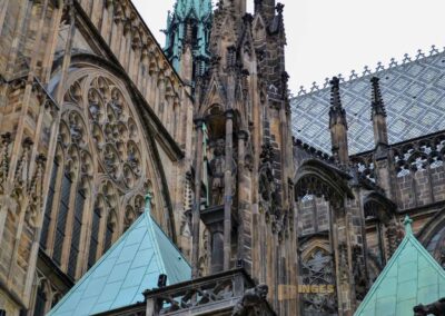 Im Veitsdom in Prag 92 Veitsdom in Prag